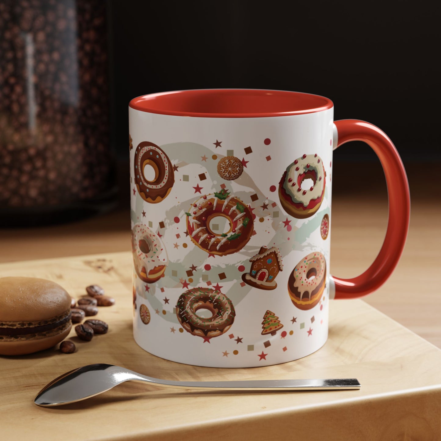 Xmas Bites Accent Mug (11, 15oz)