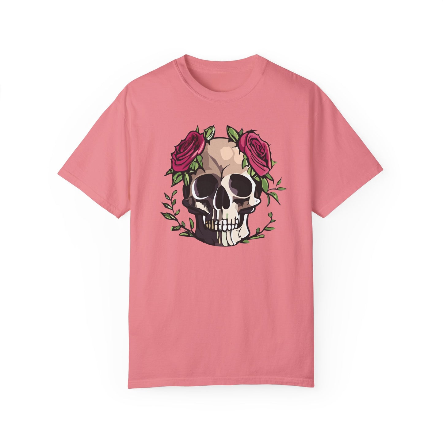 Unisex Rose Skull T-shirt