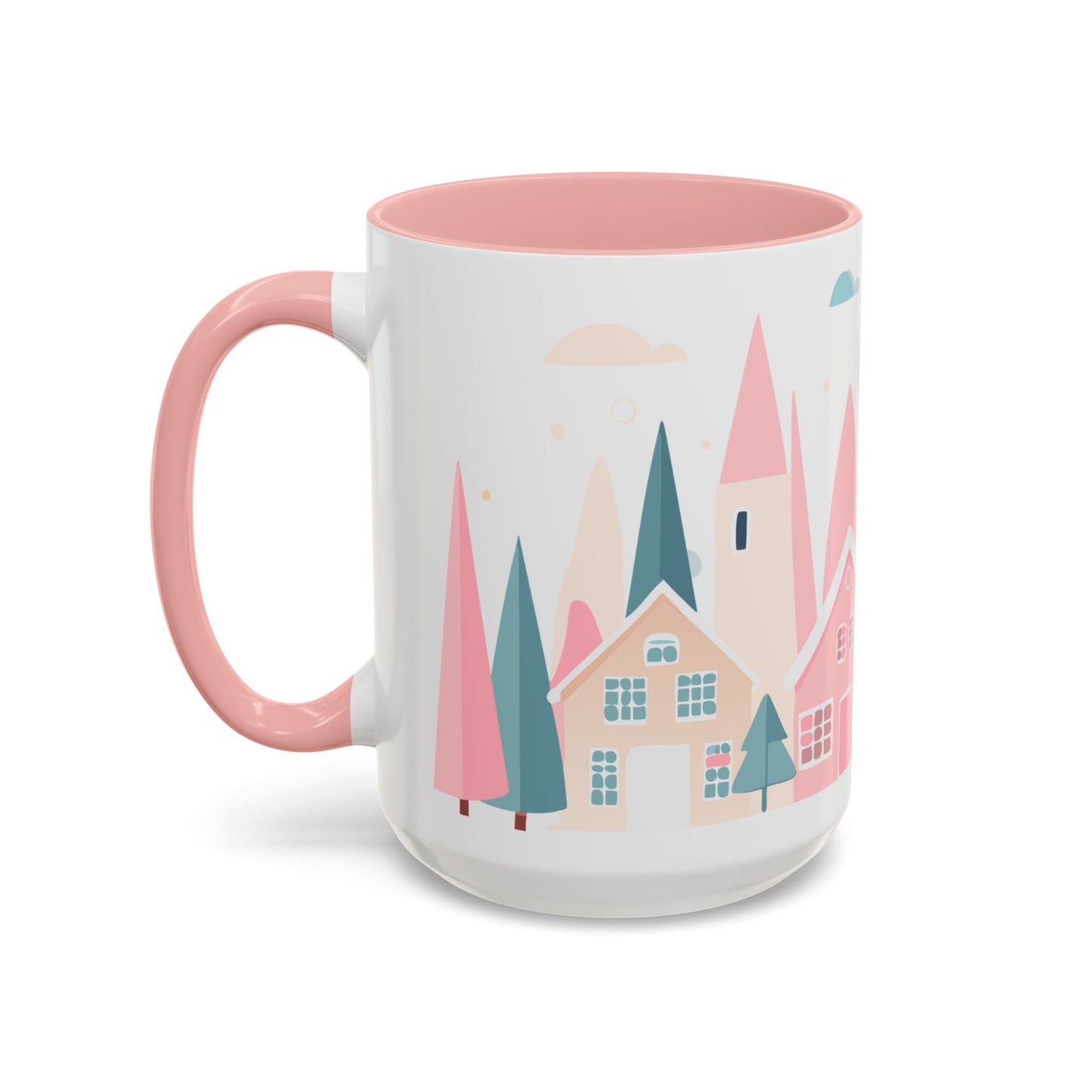 Winter Village Accent Mug (11, 15oz)