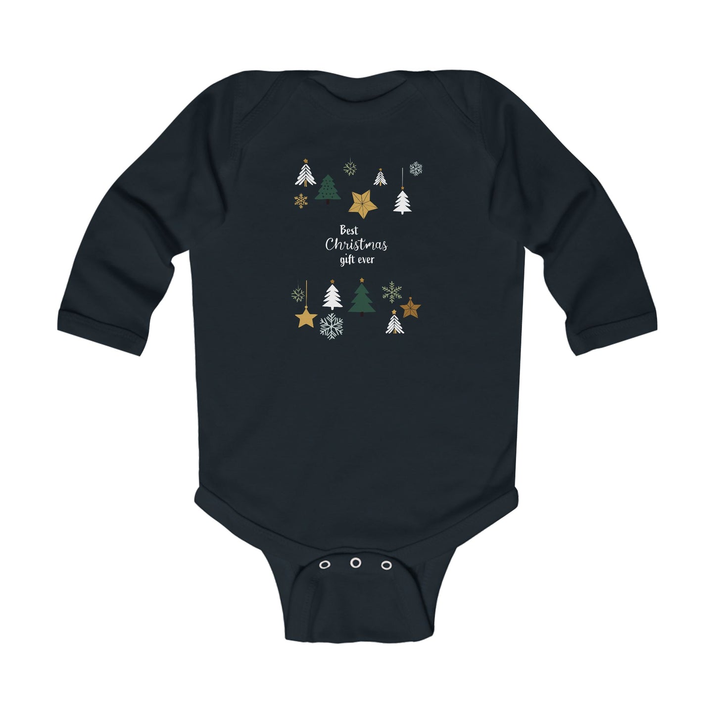 Best Gift Infant Long Sleeve Bodysuit