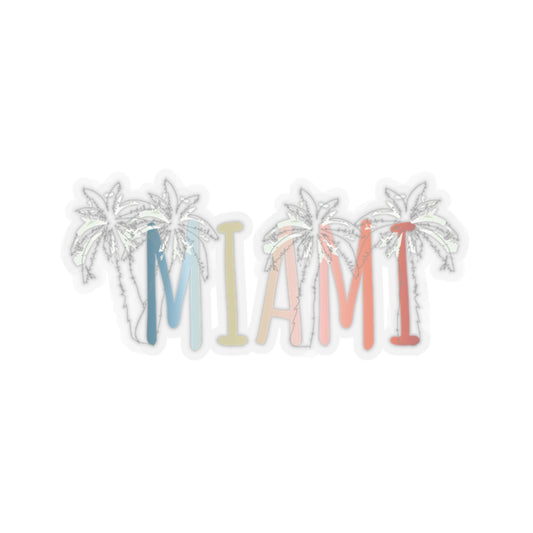Miami Kiss-Cut Sticker