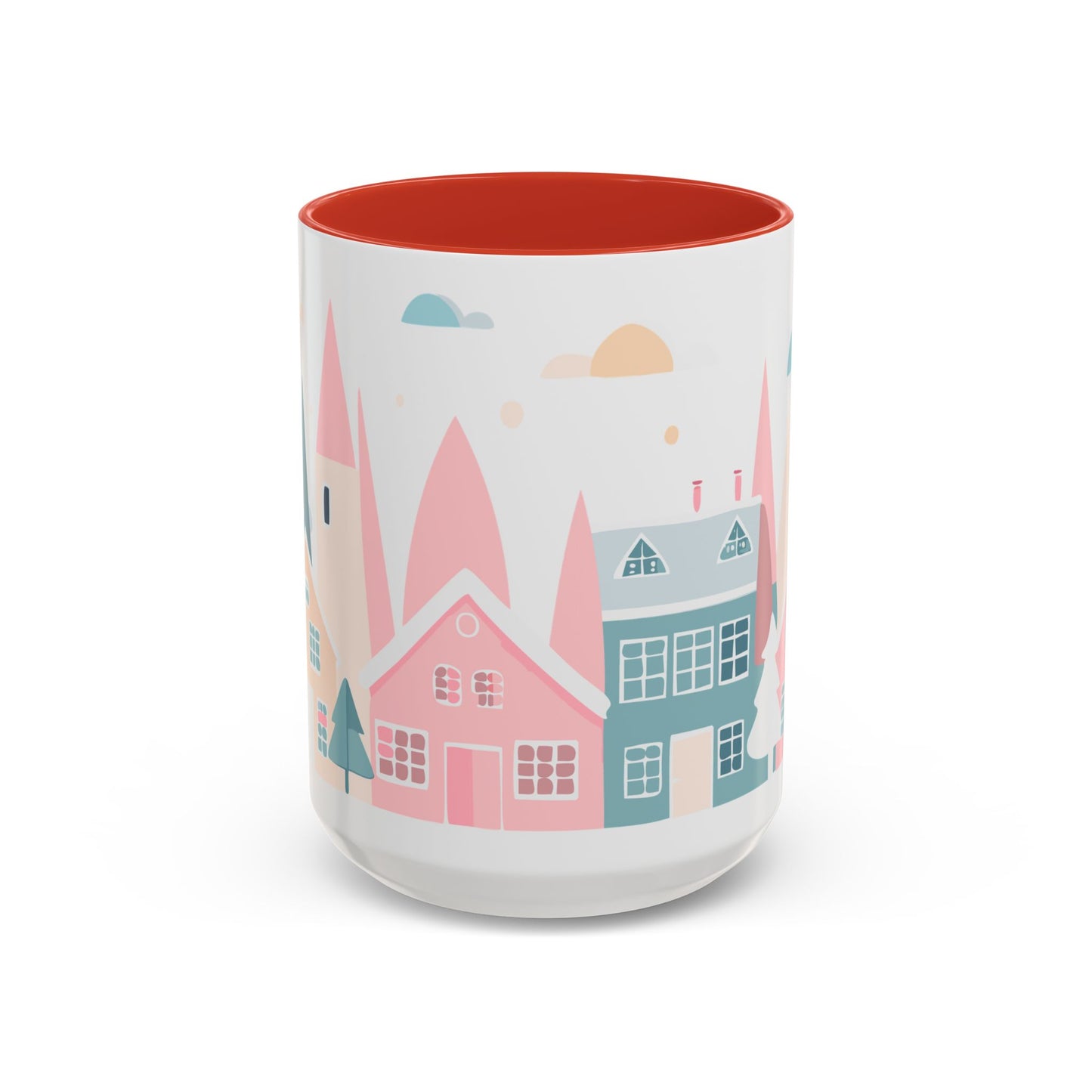 Winter Village Accent Mug (11, 15oz)