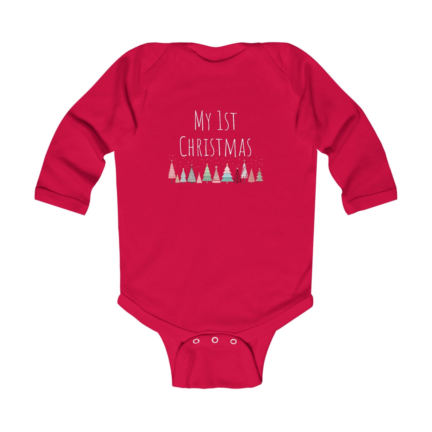 My 1st Xmas Infant Long Sleeve Bodysuit