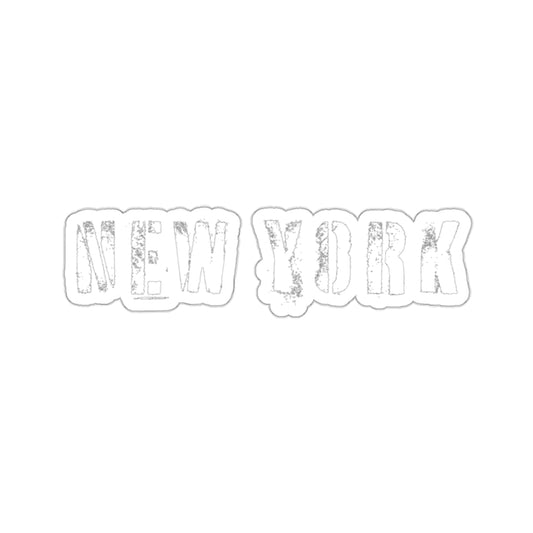 New York Kiss-Cut Sticker