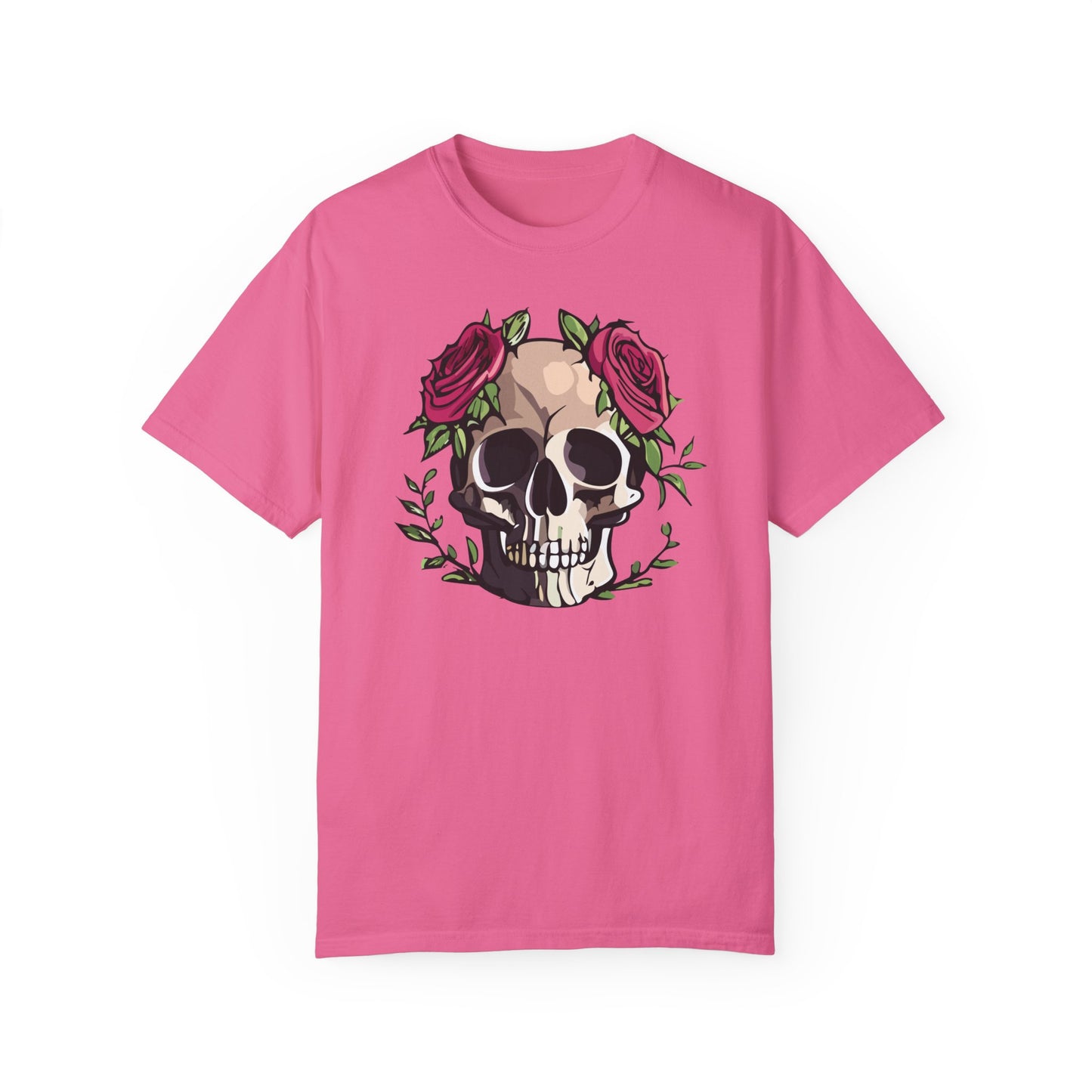 Unisex Rose Skull T-shirt