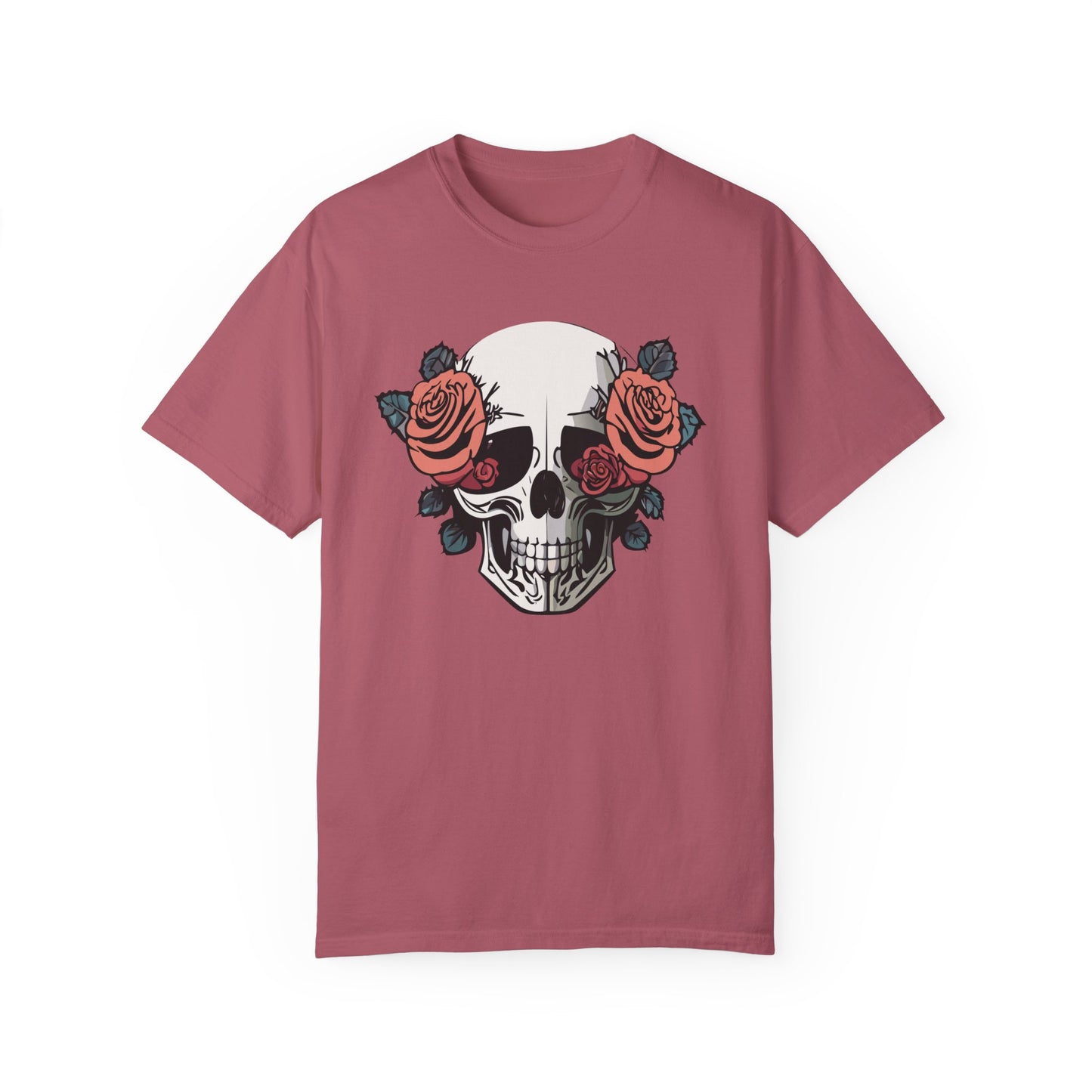 Unisex Blooming Skull T-shirt