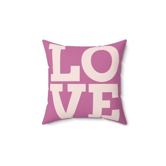 LOVE Square Pillow