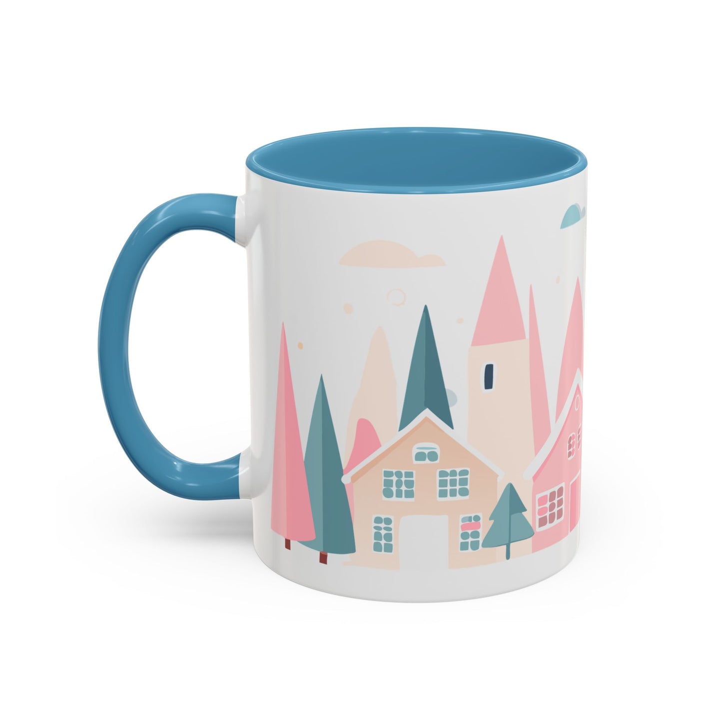 Winter Village Accent Mug (11, 15oz)