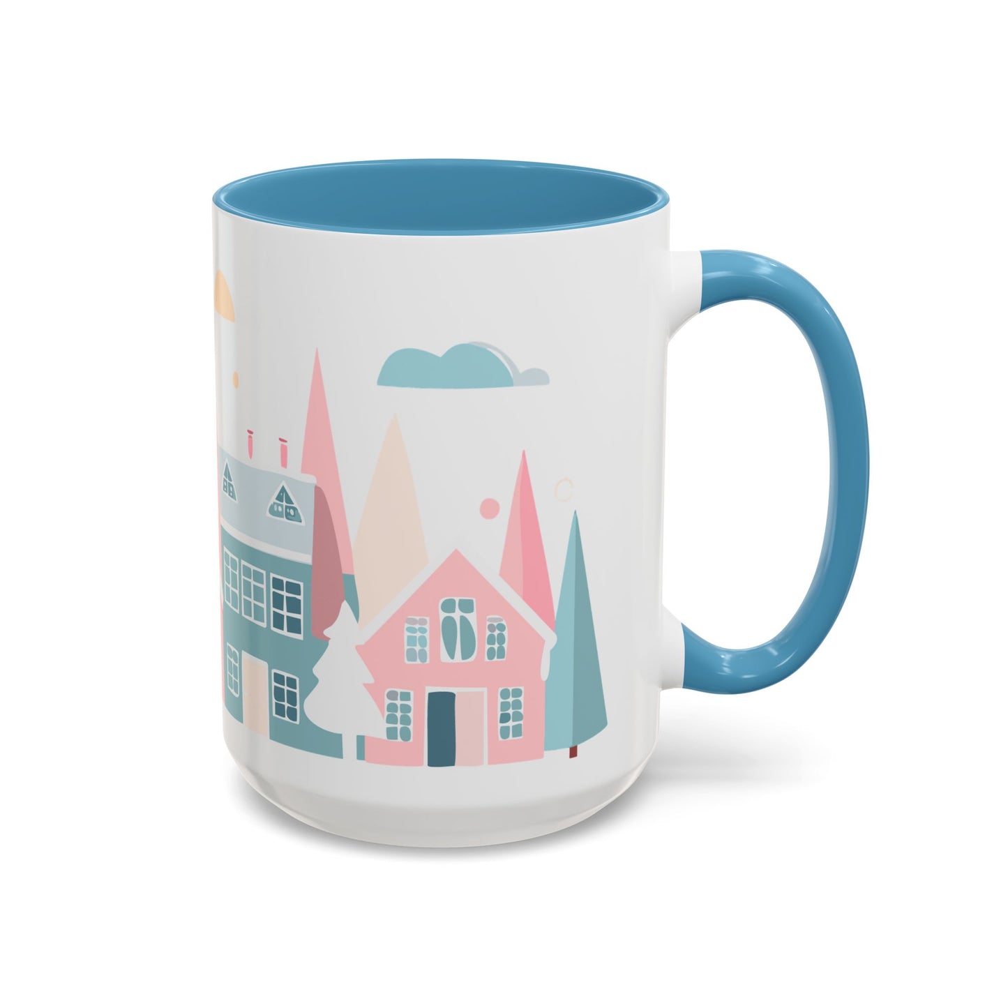 Winter Village Accent Mug (11, 15oz)