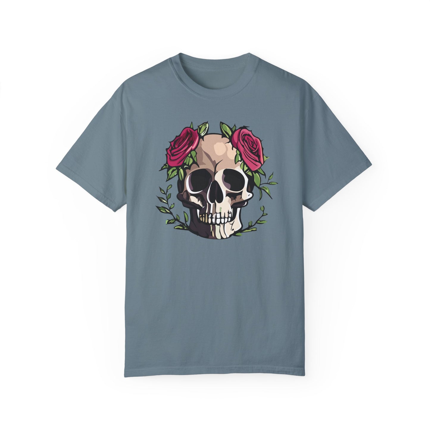 Unisex Rose Skull T-shirt