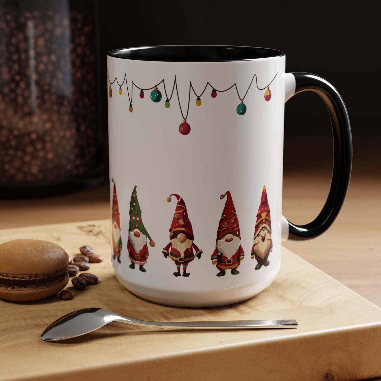 Santa's Lil' Gnomies Accent Mug (11, 15oz)