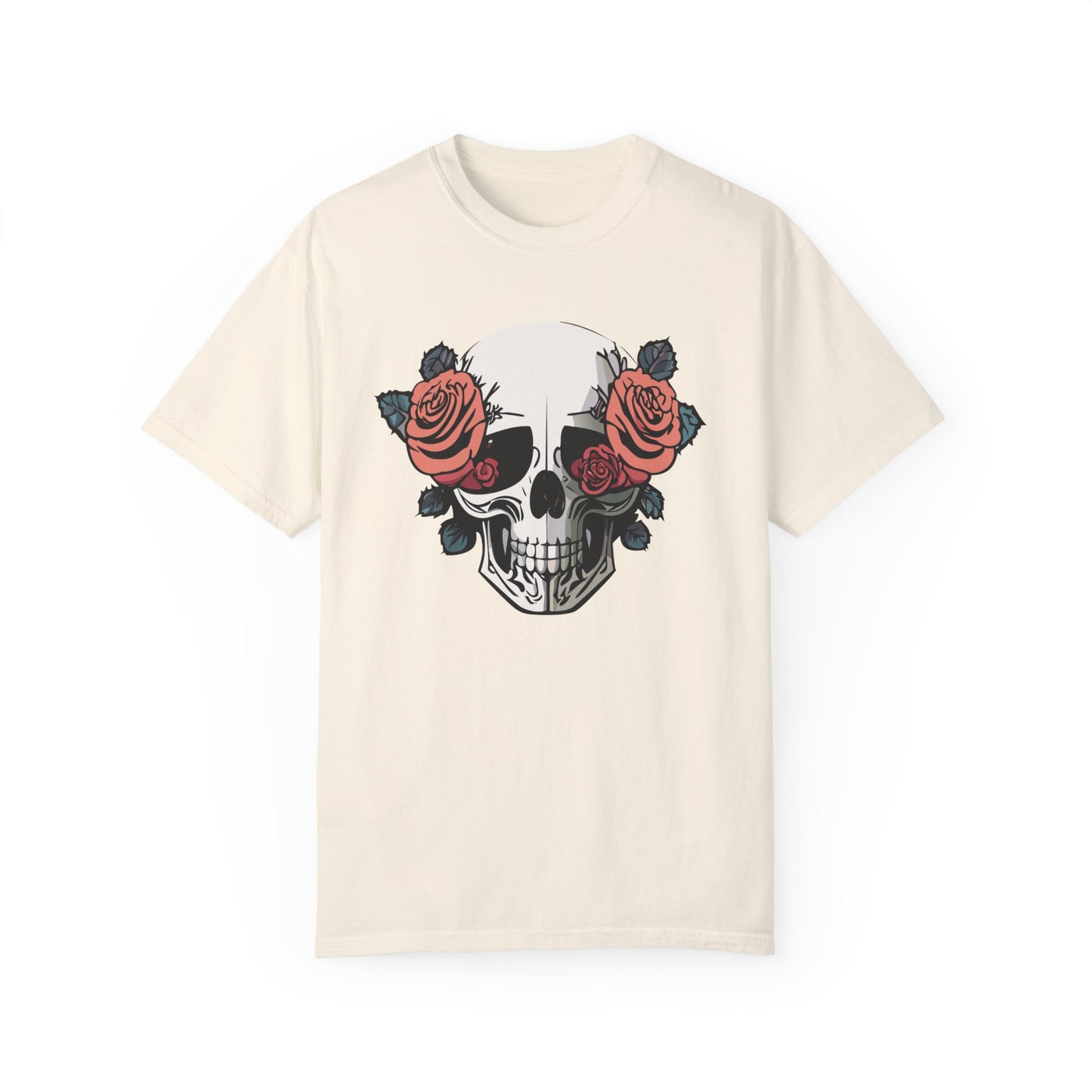 Unisex Blooming Skull T-shirt