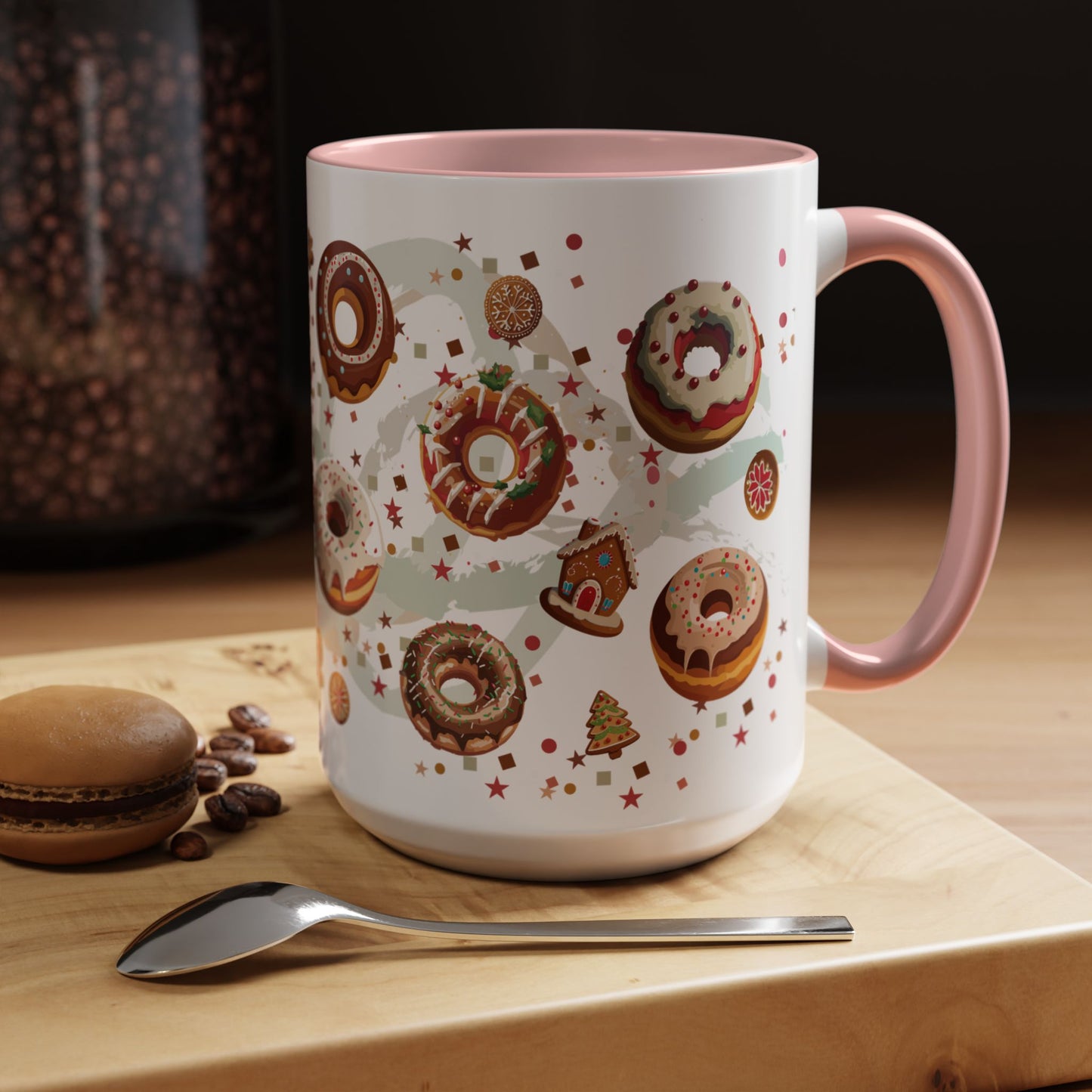 Xmas Bites Accent Mug (11, 15oz)