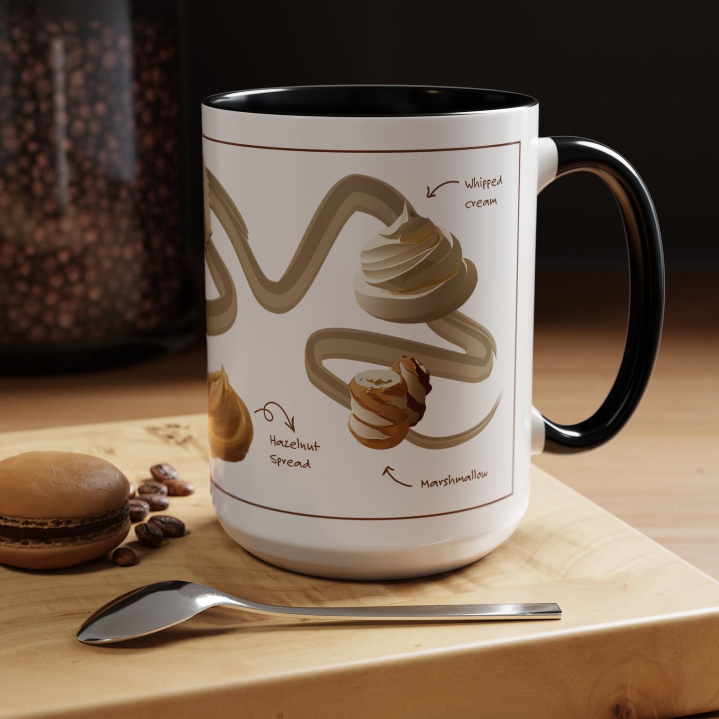 Hot Cocoa Accent Mug (11, 15oz)