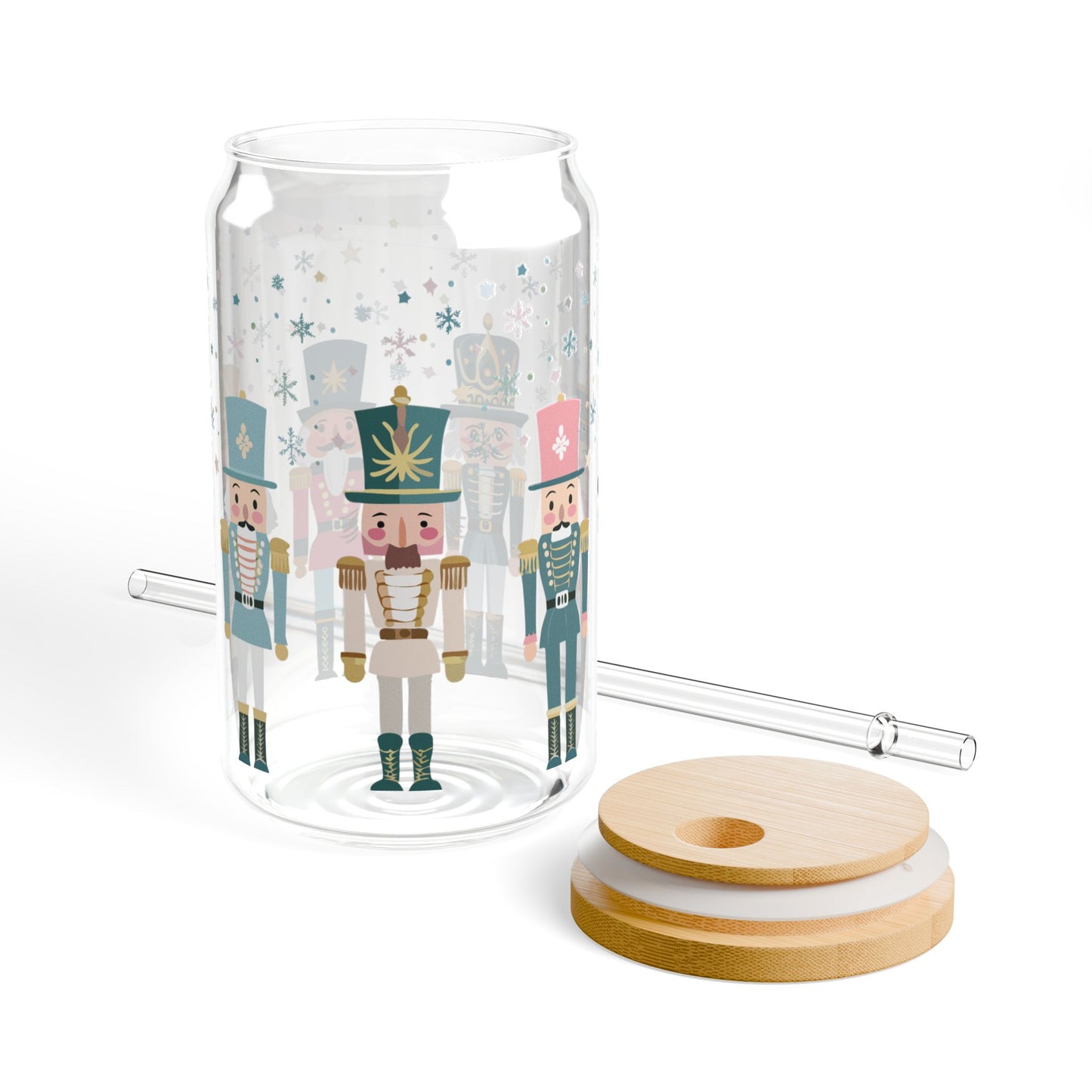 Nutcracker Collection Sipper Glass, 16oz