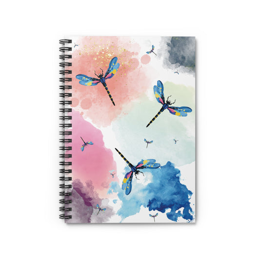 Dragonfly Notebook - Ruled Line