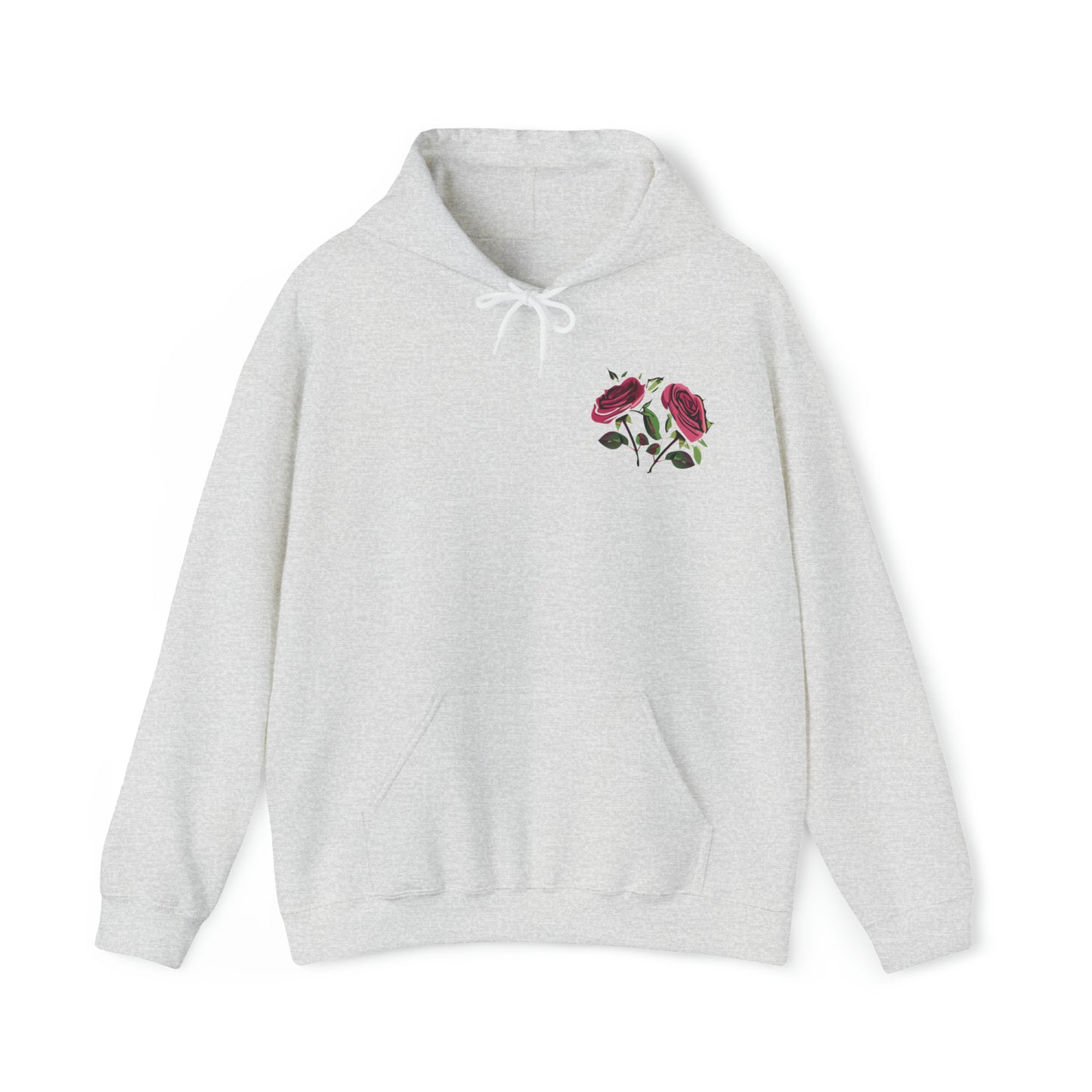 Unisex Heavy Blend™ Rose Skull Hoodie