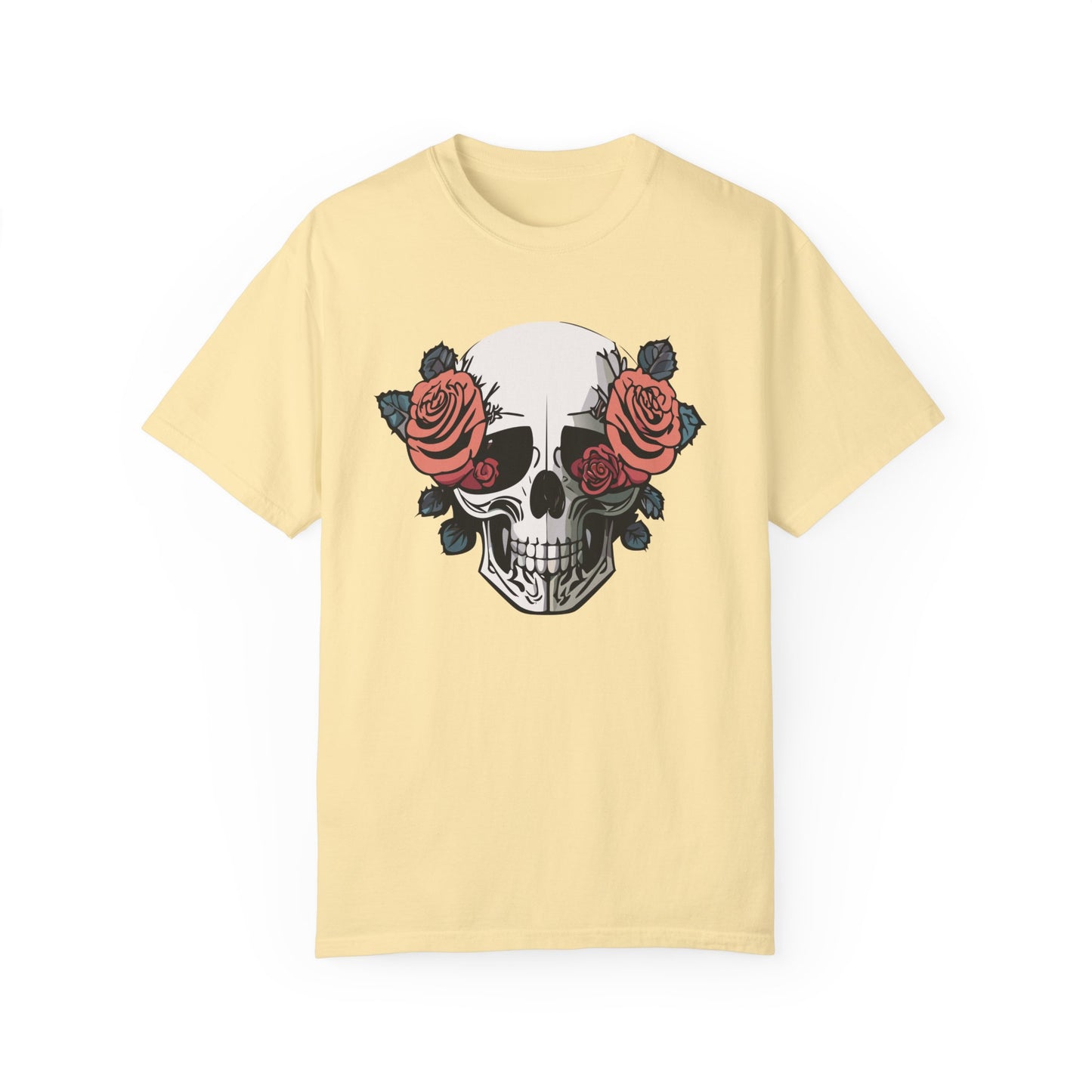 Unisex Blooming Skull T-shirt