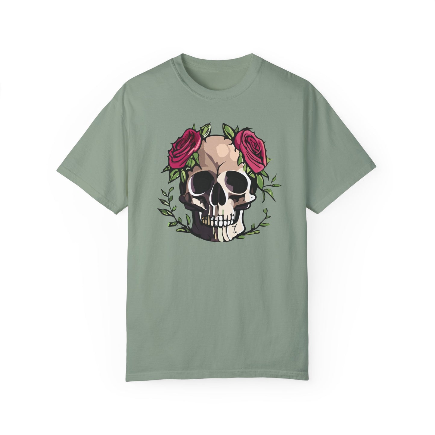 Unisex Rose Skull T-shirt