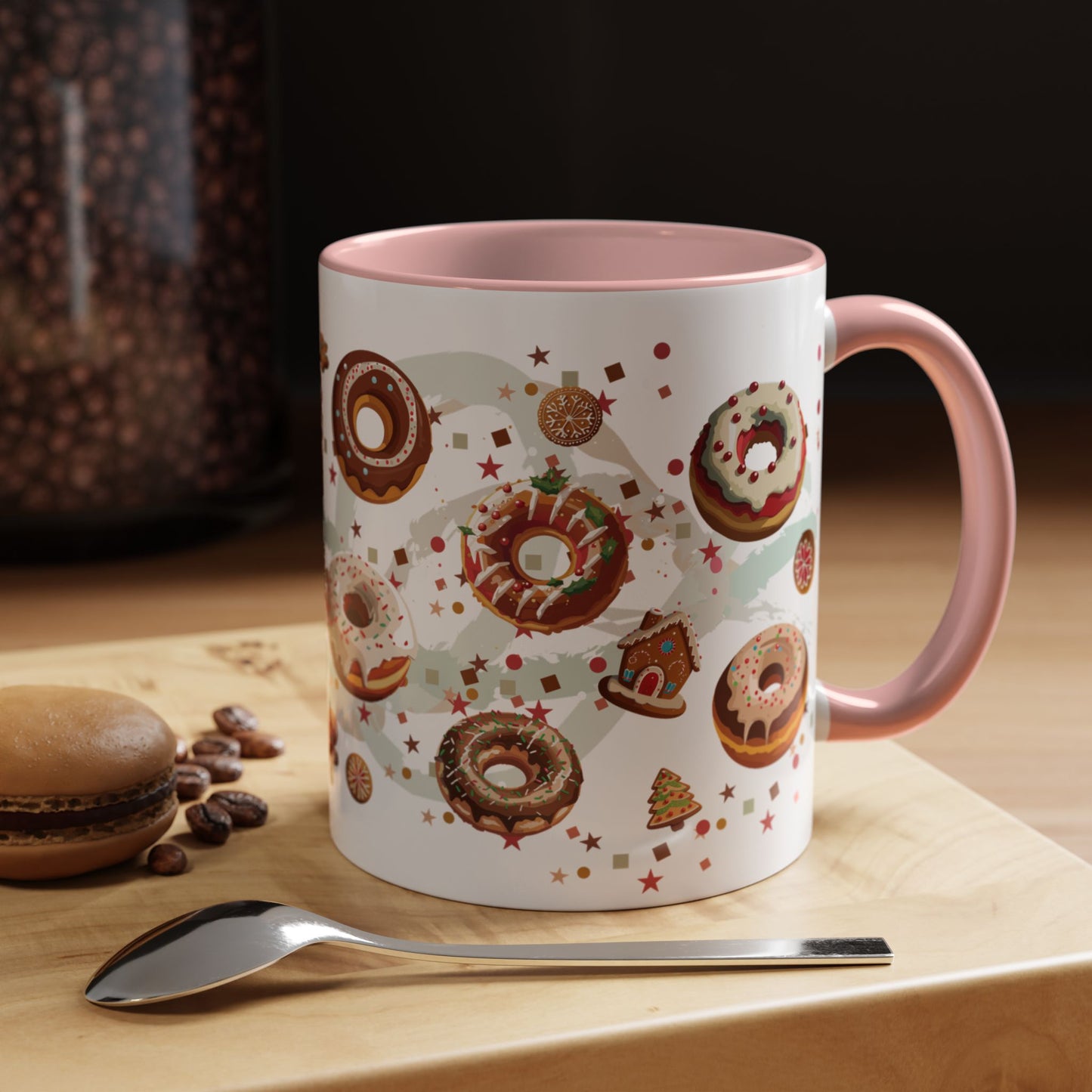 Xmas Bites Accent Mug (11, 15oz)