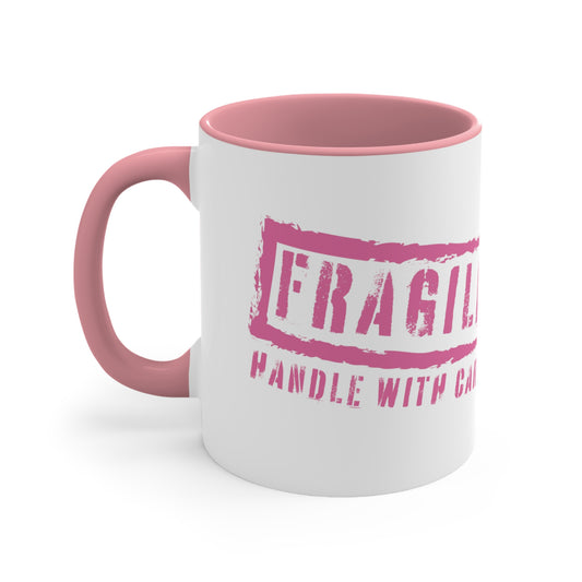 Fragile Heart Coffee Mug, 11oz