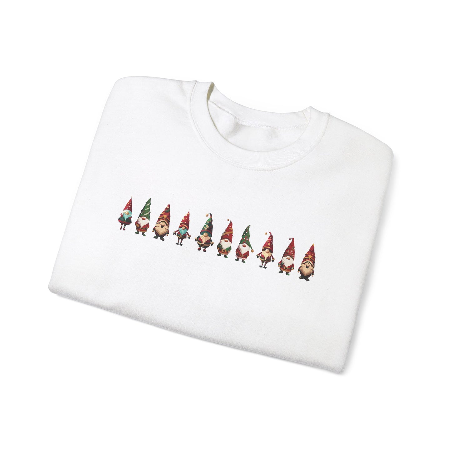 Santa's Lil' Gnomies Unisex Crewneck Sweatshirt