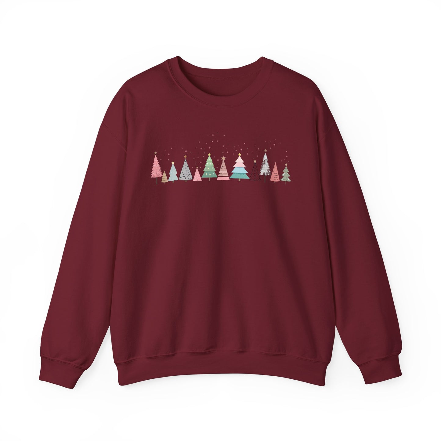 Festive Forest Unisex Heavy Blend™ Crewneck Sweatshirt