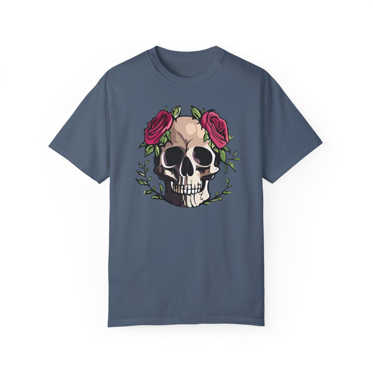 Unisex Rose Skull T-shirt