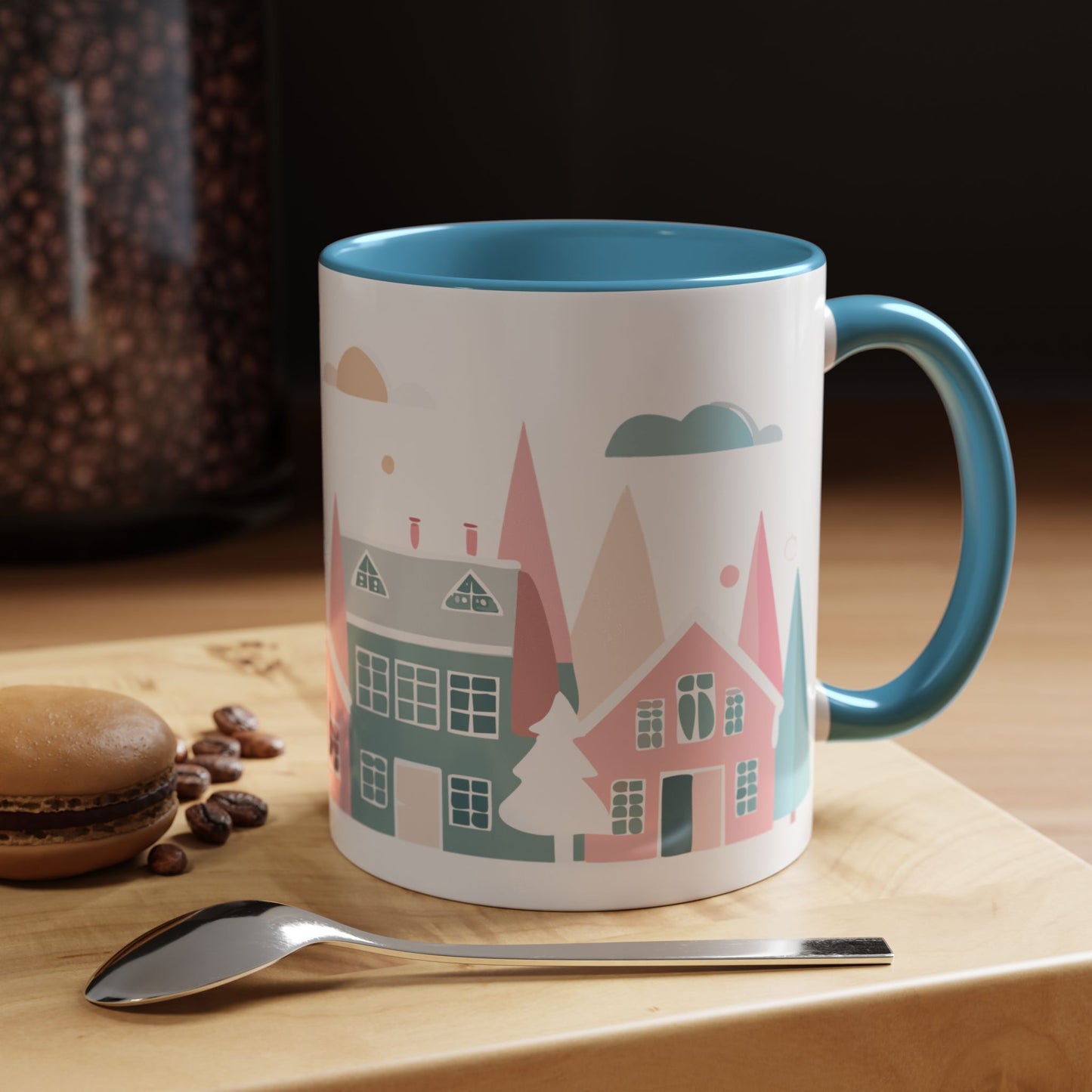 Winter Village Accent Mug (11, 15oz)