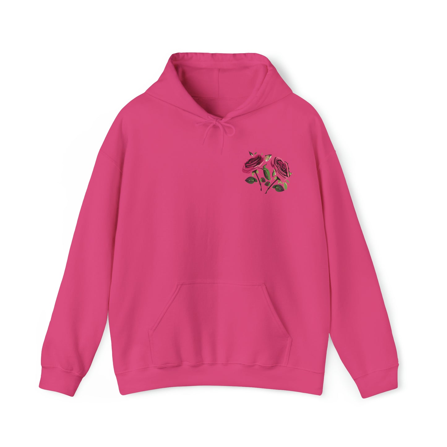 Unisex Heavy Blend™ Rose Skull Hoodie