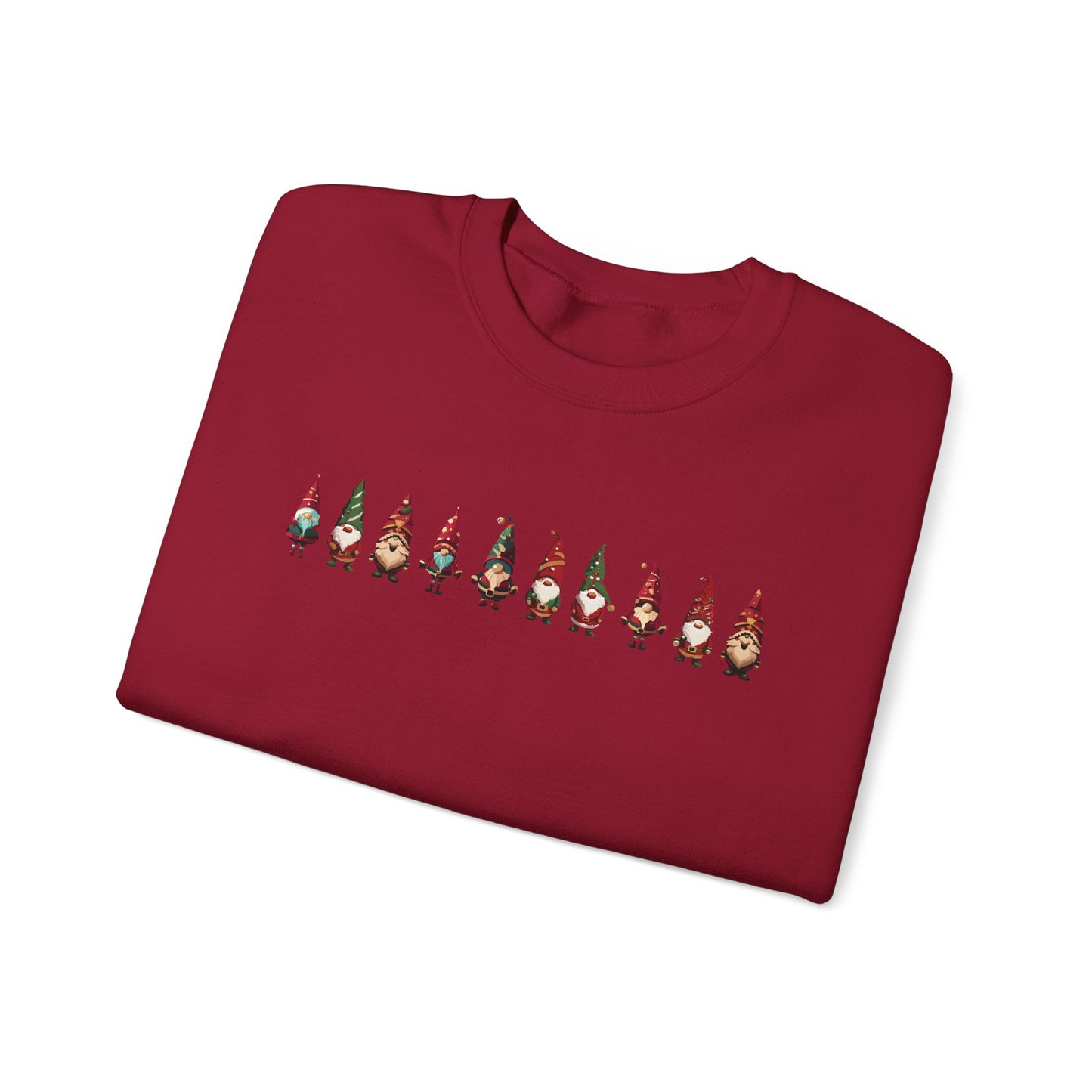 Santa's Lil' Gnomies Unisex Crewneck Sweatshirt