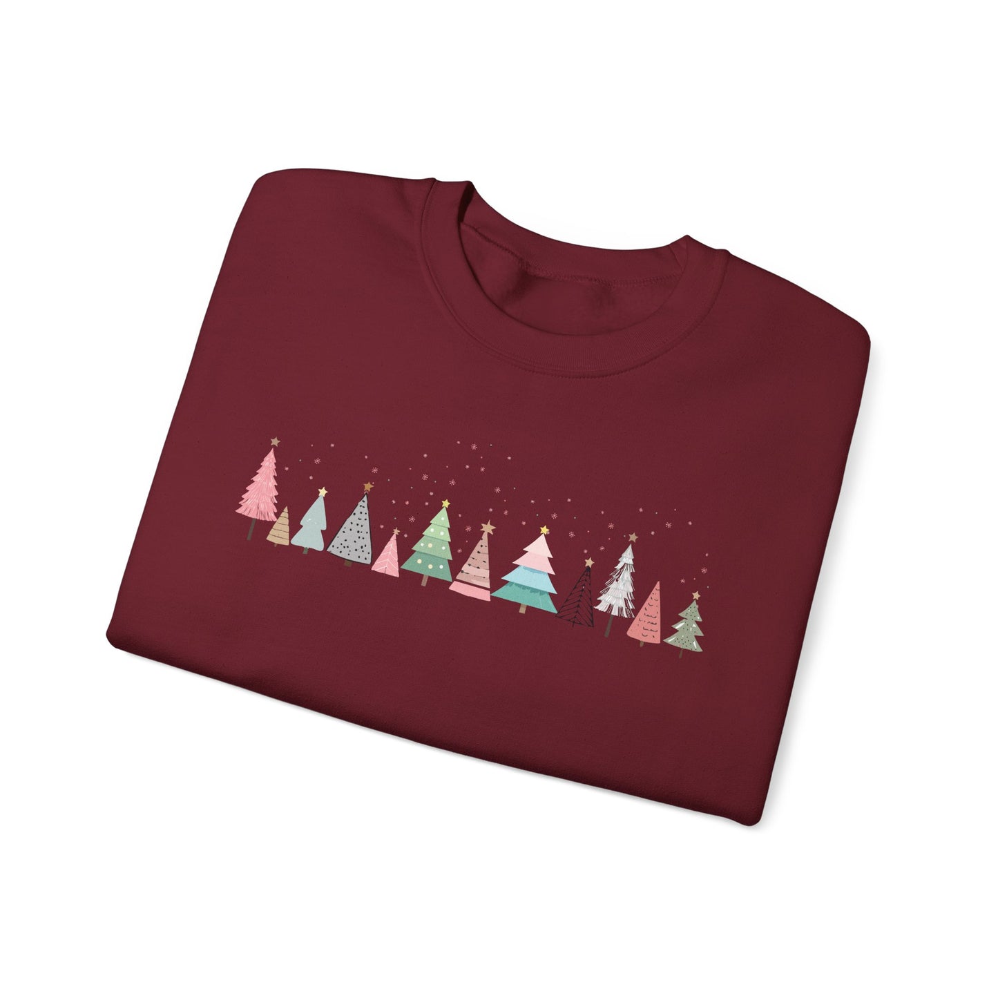 Festive Forest Unisex Heavy Blend™ Crewneck Sweatshirt