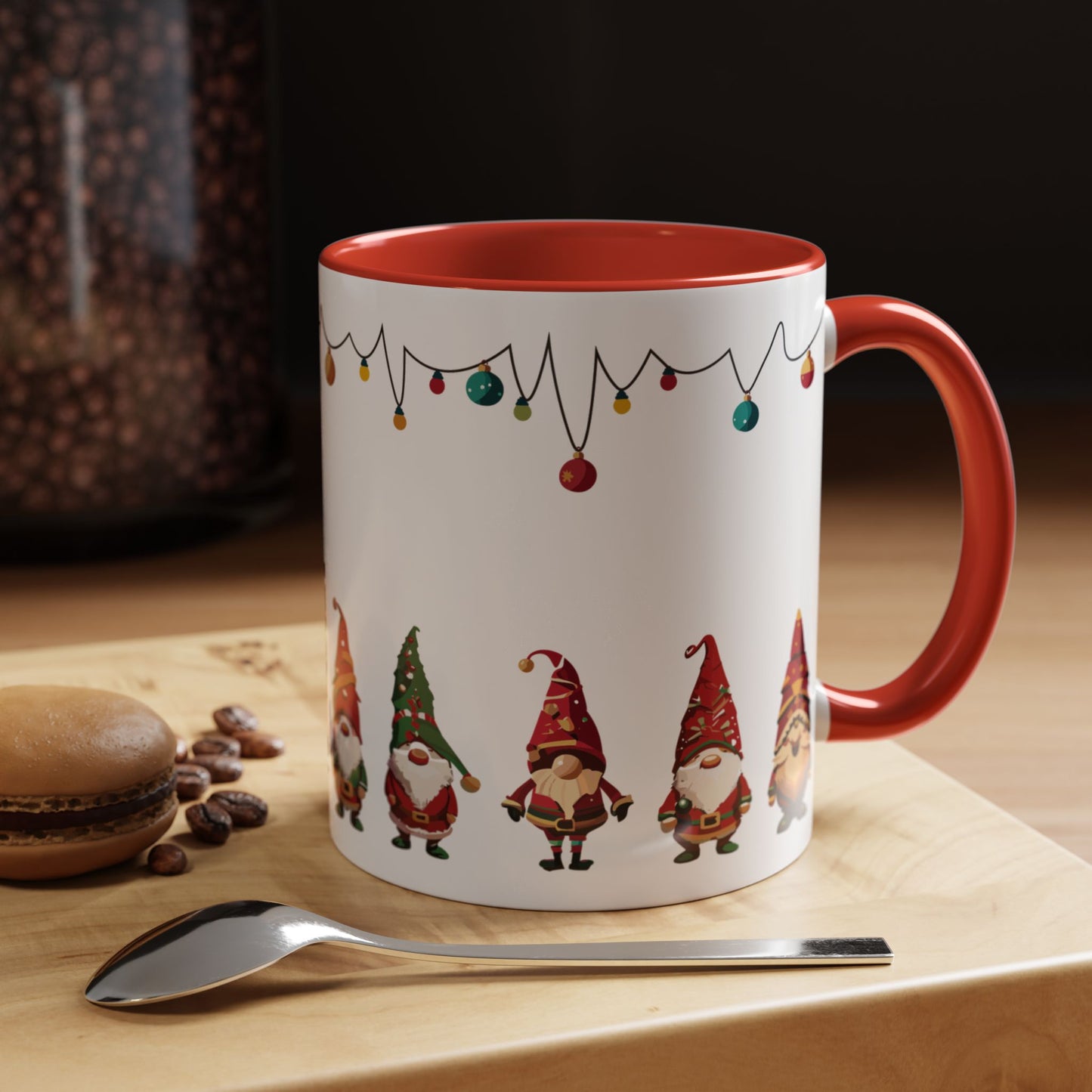 Santa's Lil' Gnomies Accent Mug (11, 15oz)