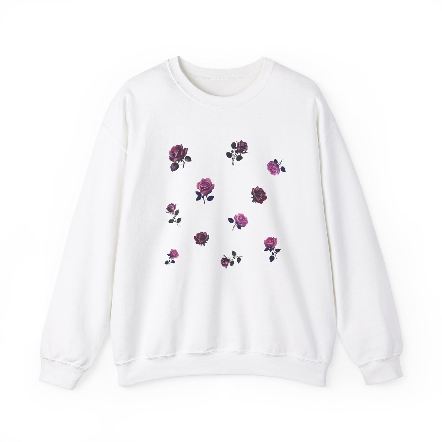 Unisex Roses Crewneck Sweatshirt