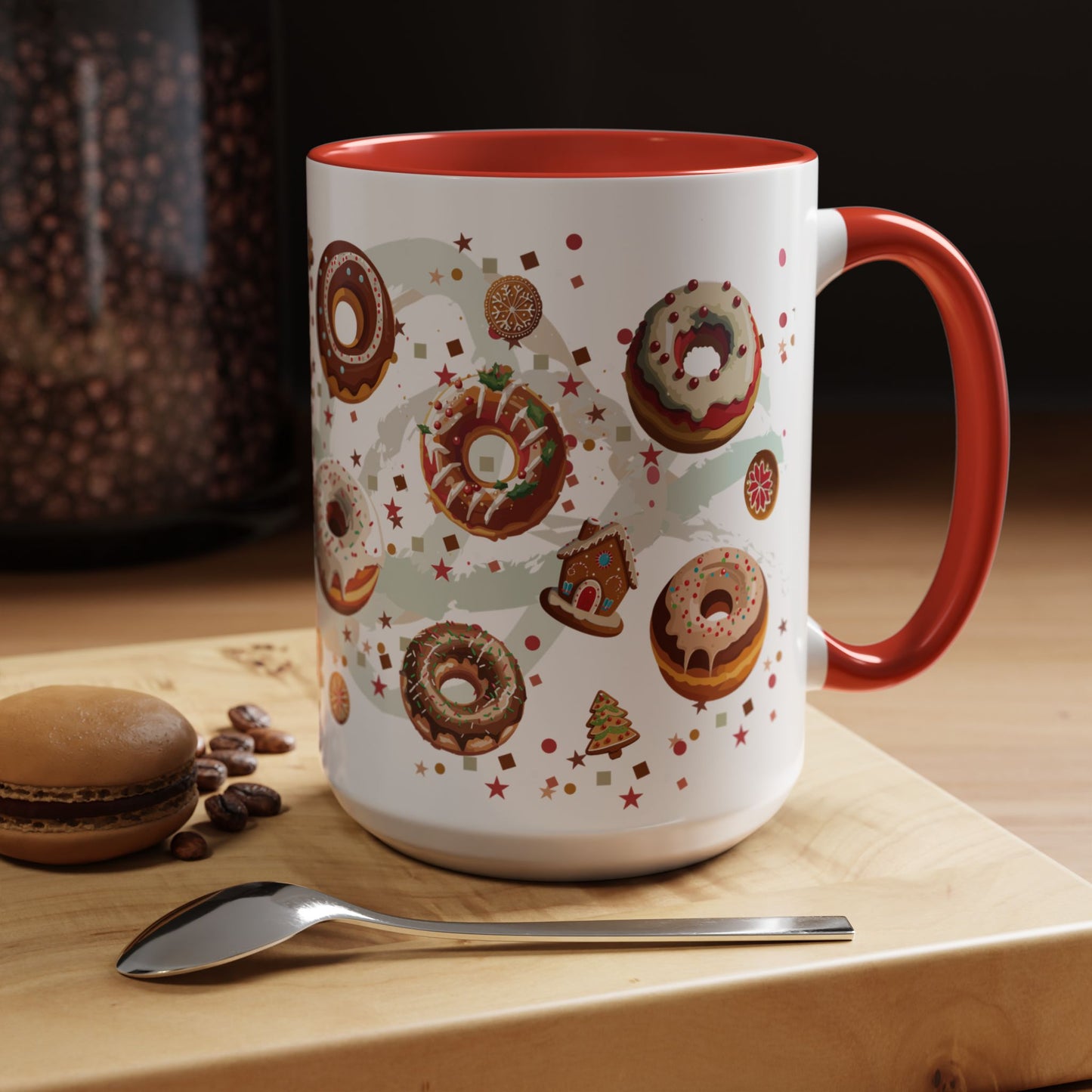 Xmas Bites Accent Mug (11, 15oz)