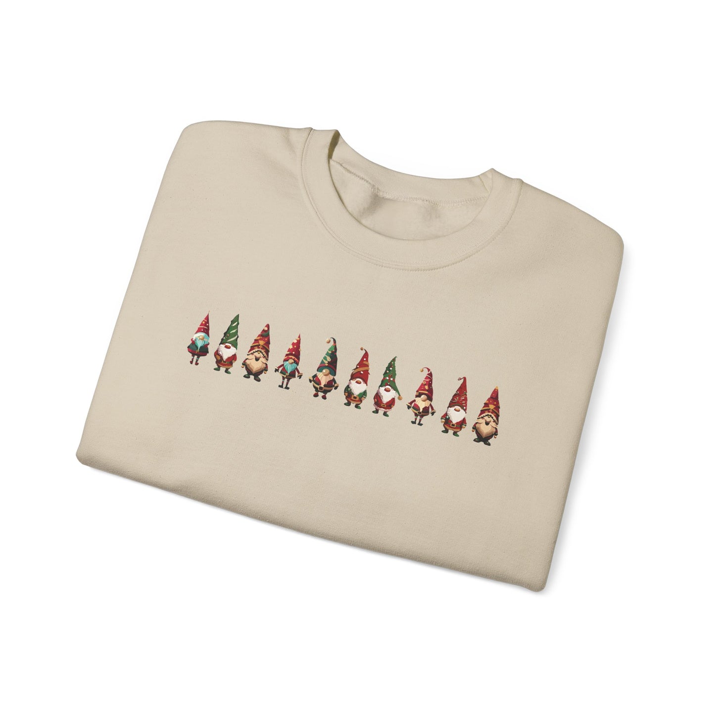 Santa's Lil' Gnomies Unisex Crewneck Sweatshirt