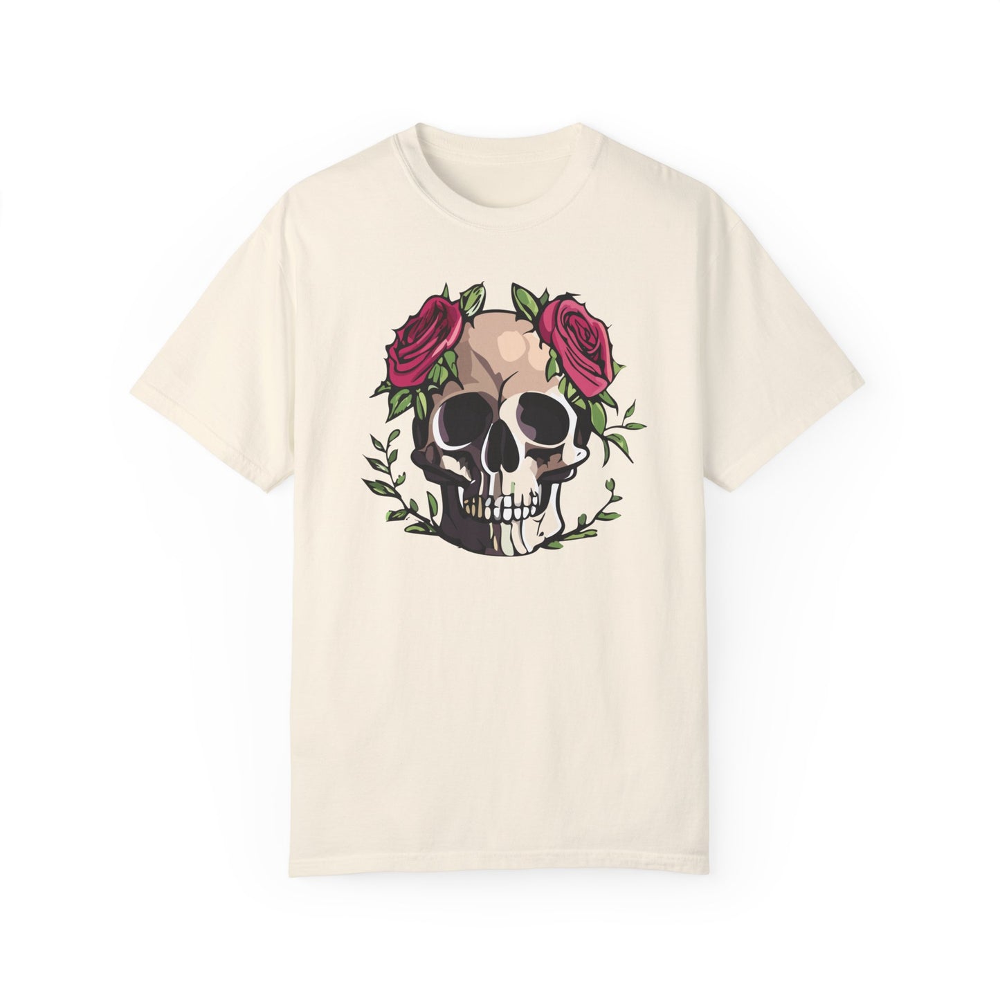 Unisex Rose Skull T-shirt