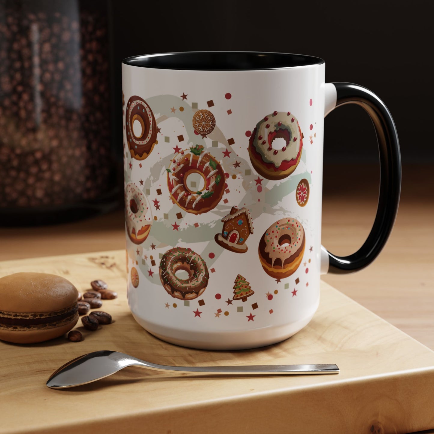 Xmas Bites Accent Mug (11, 15oz)