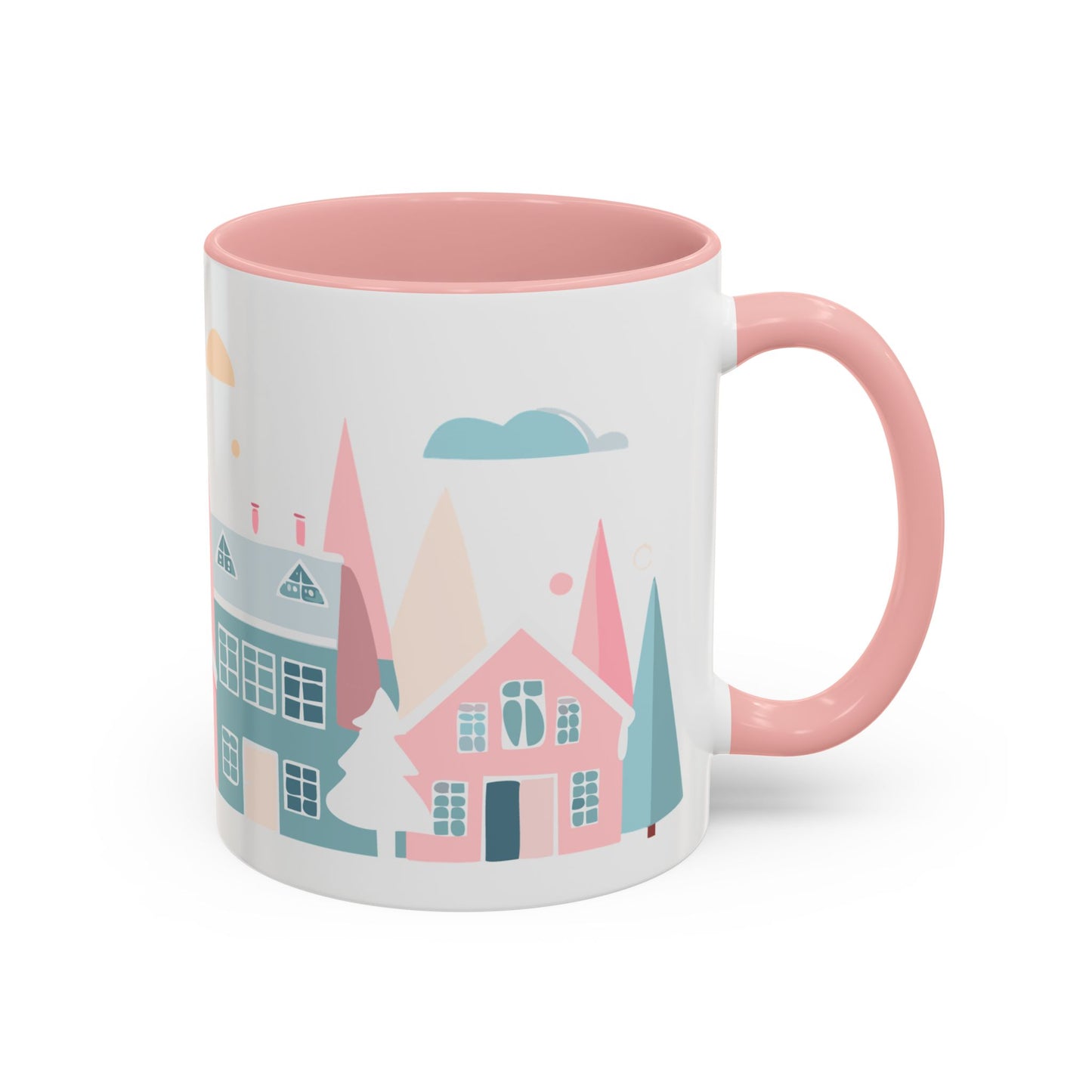 Winter Village Accent Mug (11, 15oz)