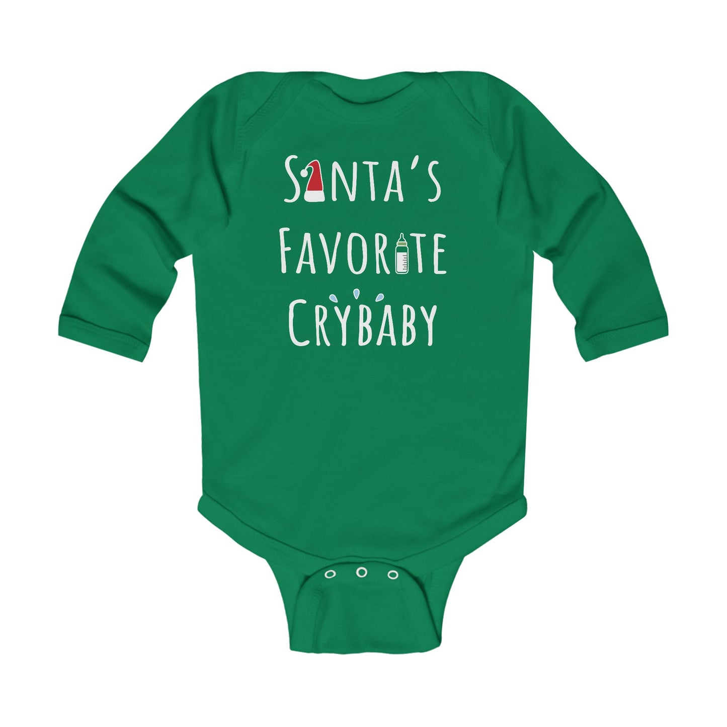 Crybaby Infant Long Sleeve Bodysuit