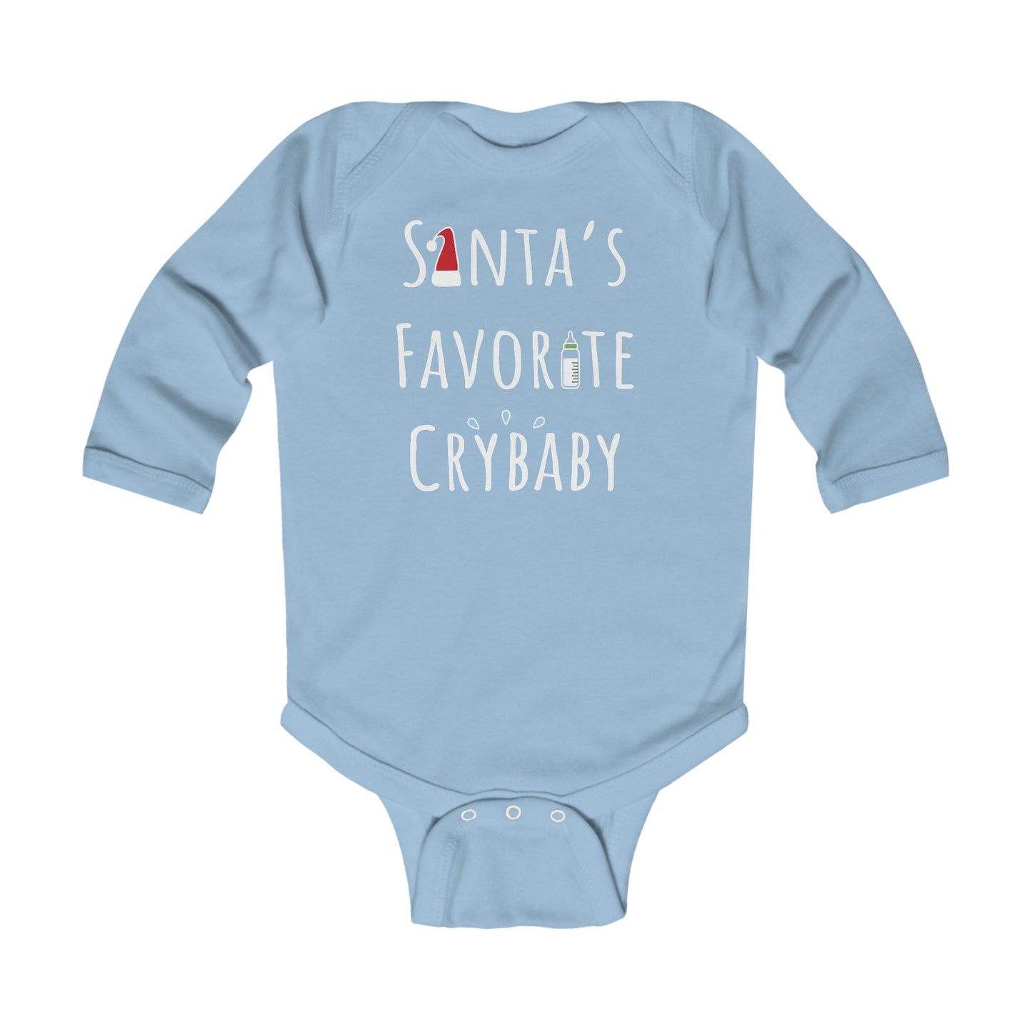 Crybaby Infant Long Sleeve Bodysuit