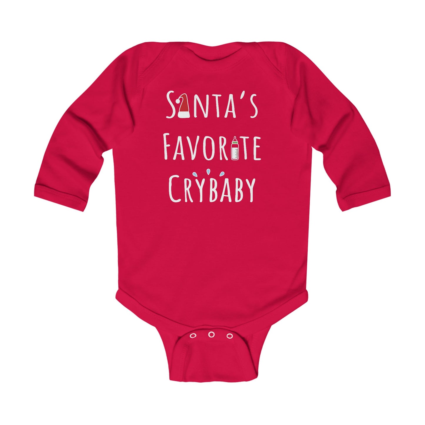 Crybaby Infant Long Sleeve Bodysuit