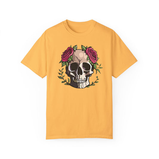 Unisex Rose Skull T-shirt
