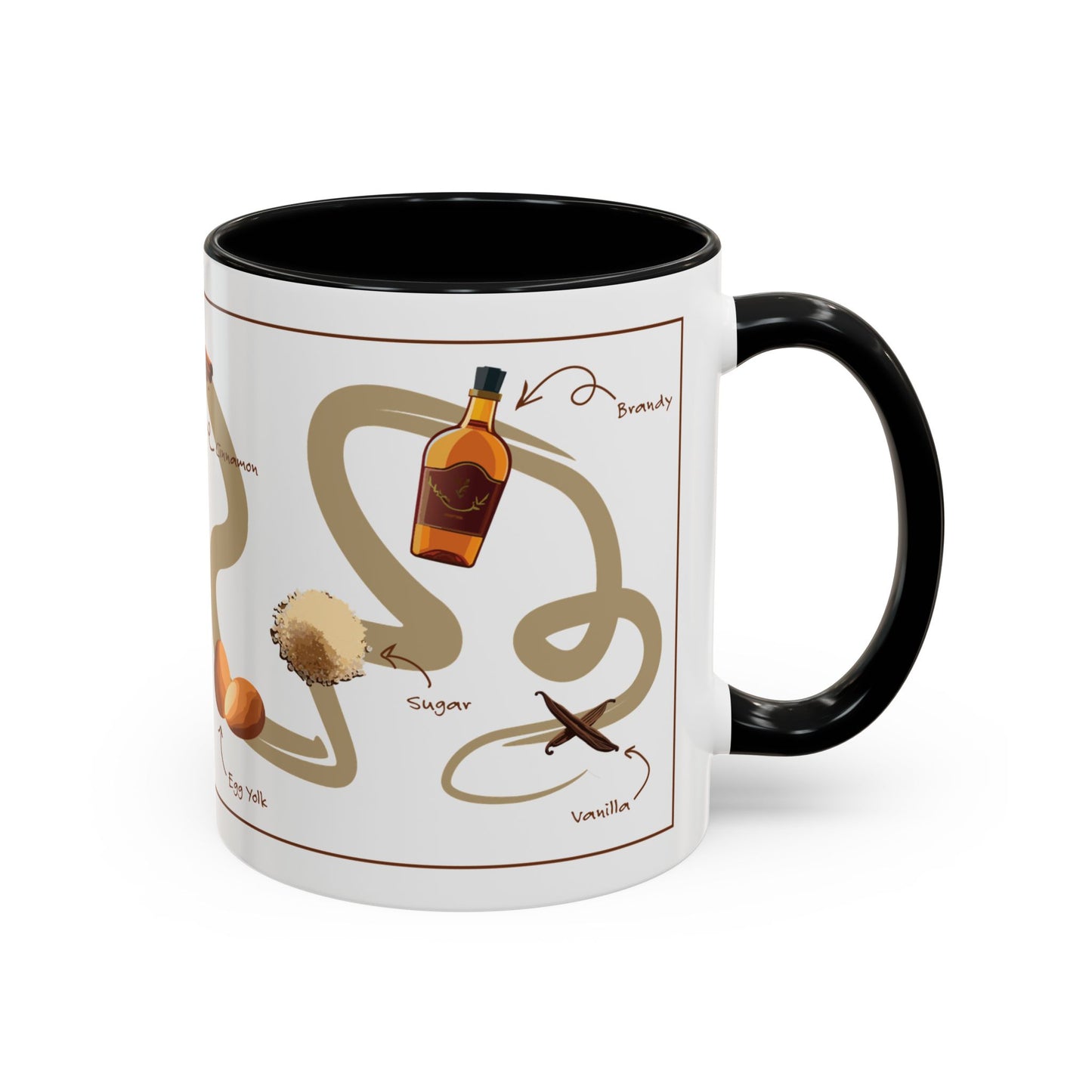 Eggnog Accent Mug (11, 15oz)