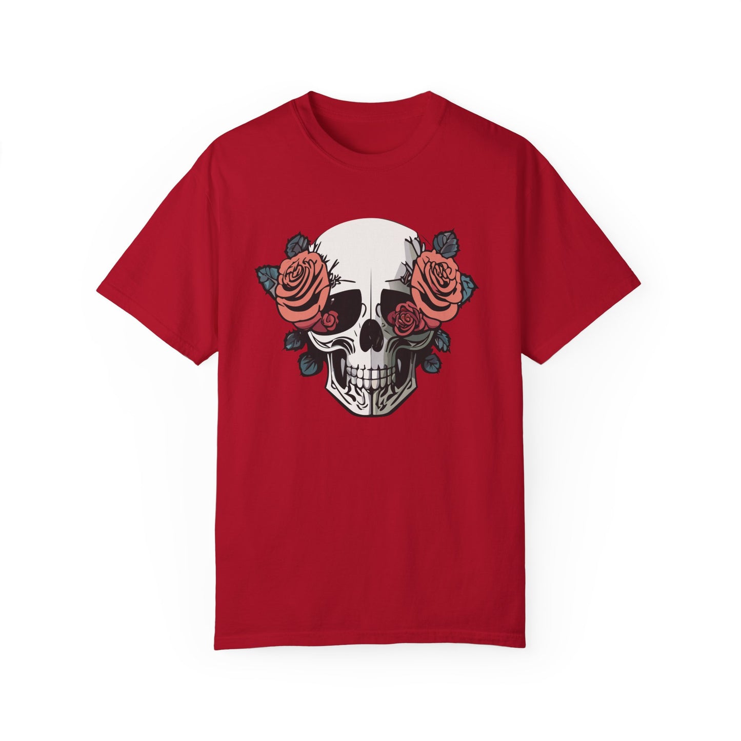 Unisex Blooming Skull T-shirt